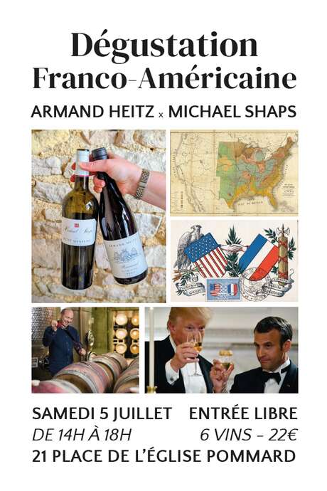 Dégustation franco-américaine  avec le domaine Michael Shaps