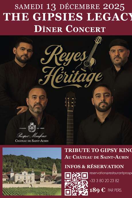 Dîner Concert - Tribute to Gipsy Kings