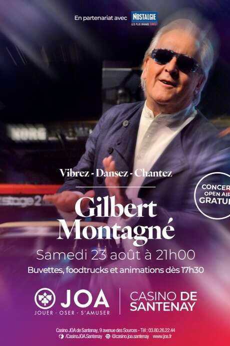Concert de Gilbert Montagné