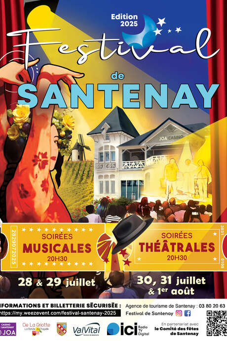 Festival Musical et Théâtral de Santenay - Edition 2025