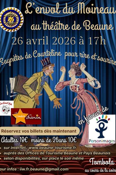 Inner Wheel Club de Beaune - Théâtre « L’envol du Moineau »