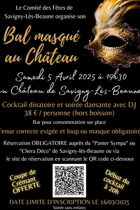 Bal masqué au château