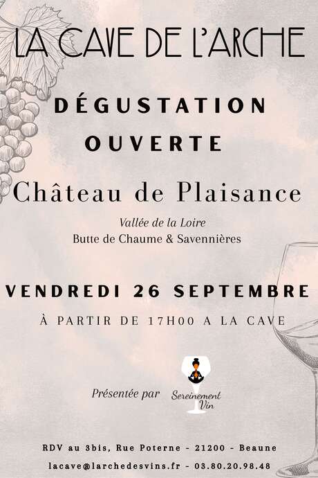 Dégustation ouverte - Château de Plaisance Dégustation ouverte - Château de Plaisance