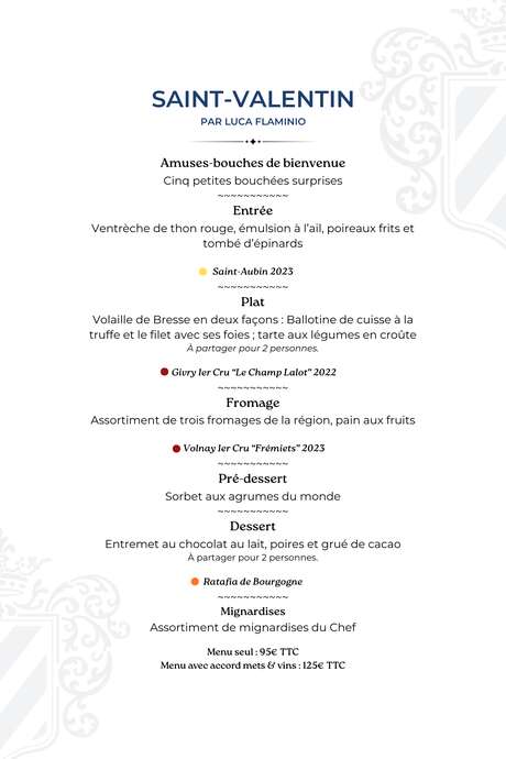 Une Saint Valentin à la Maison Chanzy