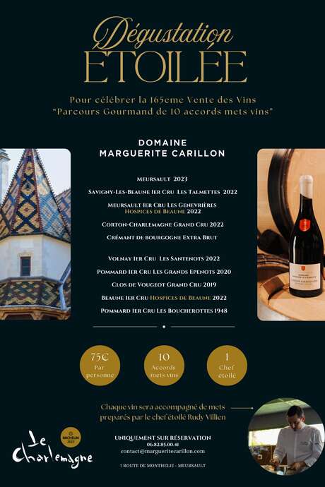 Dégustation étoilée - 165eme vente des vins