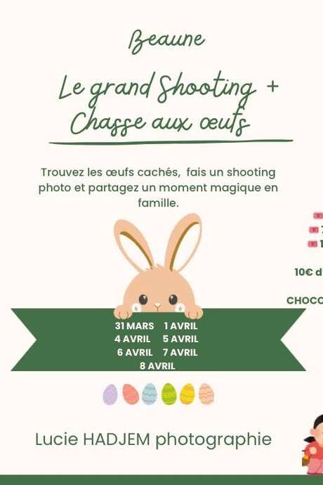 CHASSE AUX ŒUFS & MINI SÉANCES PHOTO – BEAUNE