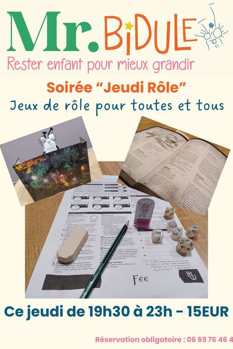 Jeudi Rôle - Dungeon World - Monsieur Bidule