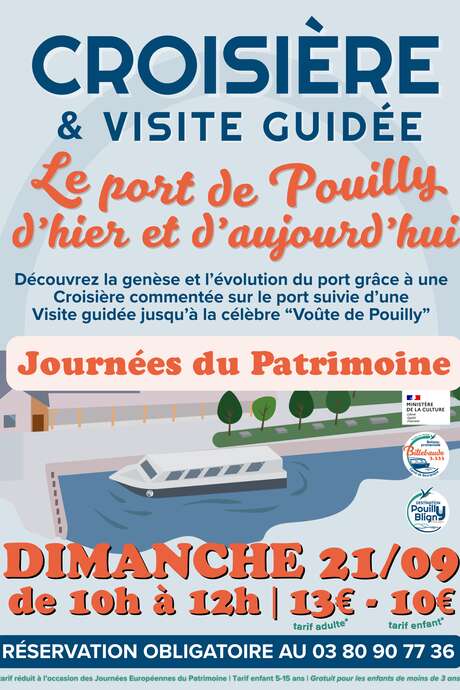 Croisière et visite guidée- Pouilly en Auxois