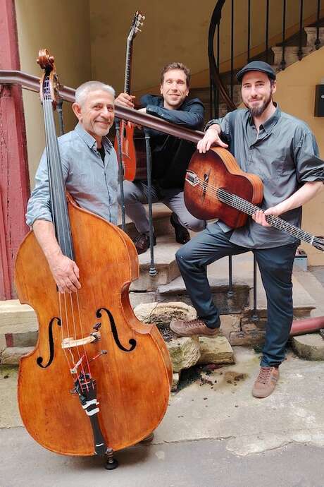 Festival de Bach à Bacchus - Apéro-concert : Les manges à cordes, jazz manouche