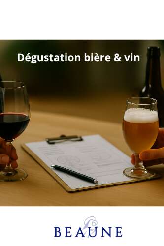 Dégustation croisée : bière et vin