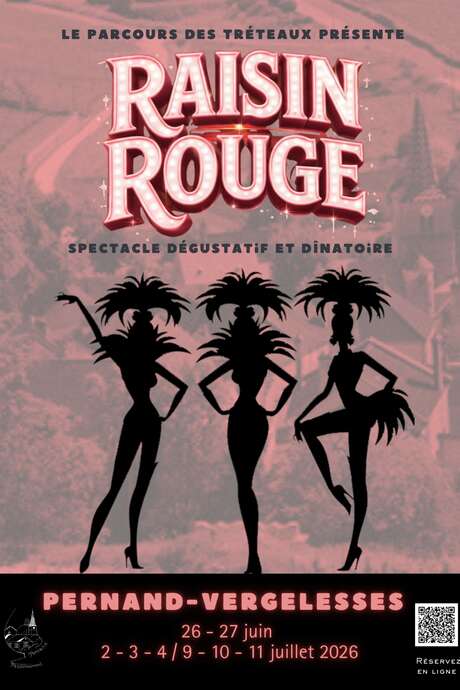 Le Parcours des Tréteaux - spectacle dégustatif et dînatoire