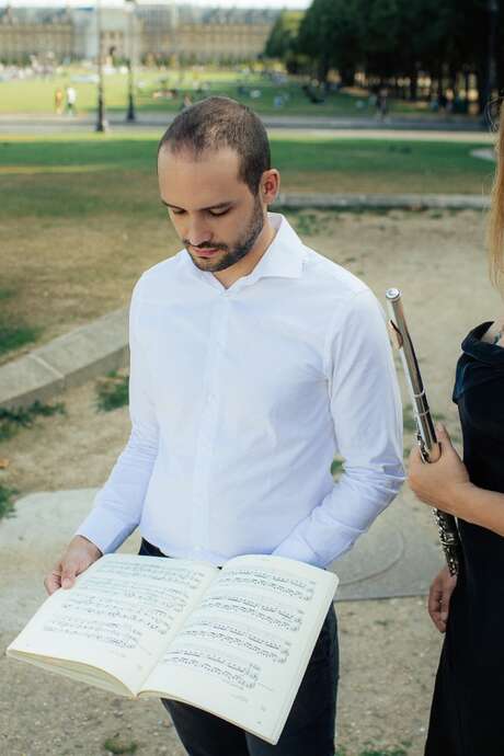 Mai musical de Meursault - "Les mille et une flûtes" :  Quentin Guérillot, orgue, et Khrystina Sarksyan, flûte