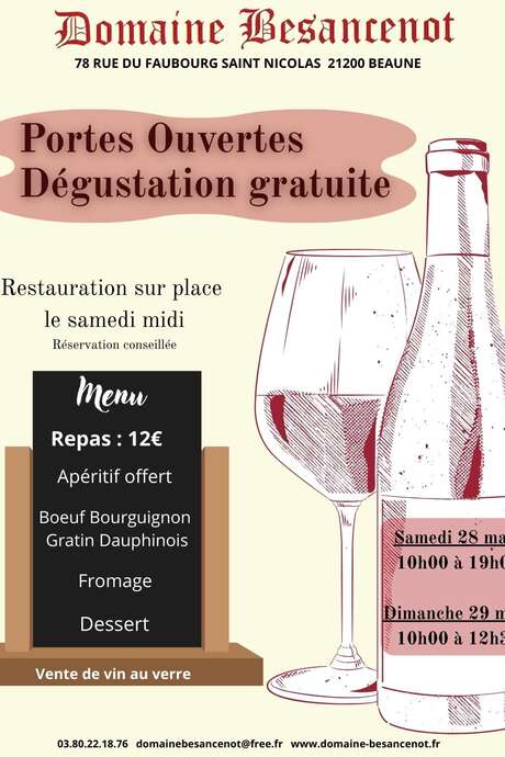 Domaine Besancenot - Portes Ouvertes de Printemps