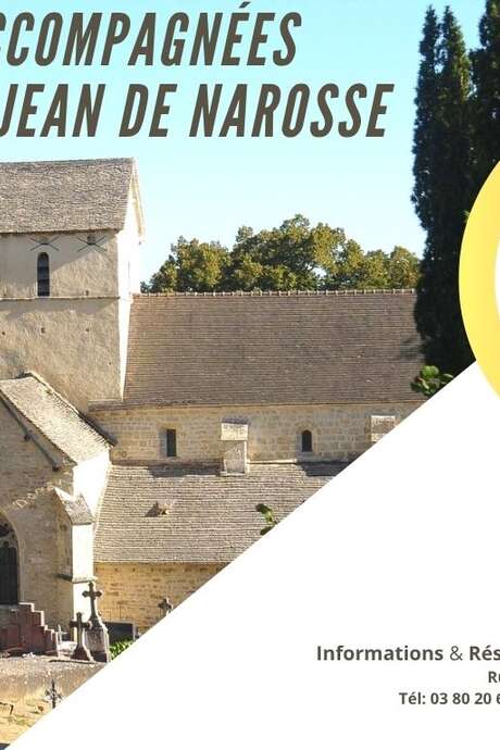 Visites accompagnées de l'Eglise Saint Jean de Narosse