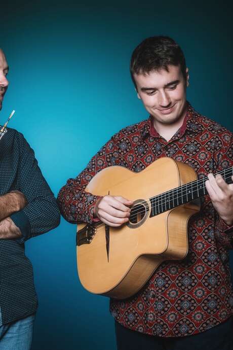 Festival de Bach à Bacchus - Petit déjeuner en musique  : "Hautbois et jazz, en harmonie" - Duo Nuages : Guillaume Retail, hautbois, Robin Pouvreau, guitare