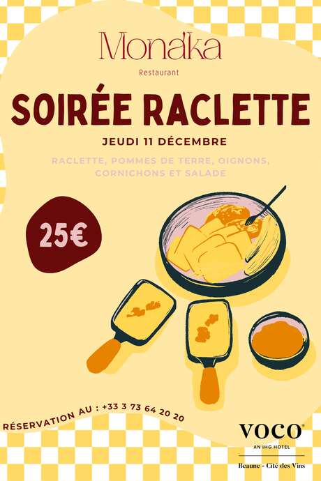 Soirée Raclette au restaurant Monaka !