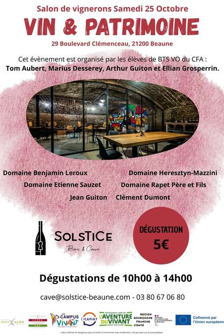 Salon de vignerons Vins et Patrimoine