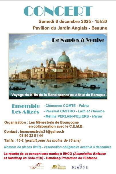 Concert de l'ensemble Les Alizés