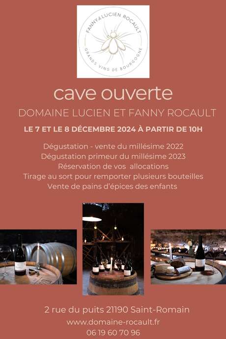 cave ouverte Domaine Lucien et Fanny Rocault