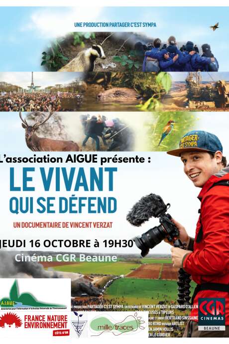 Projection : "Le vivant qui se défend"