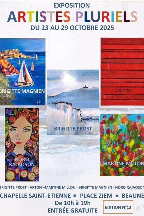 Exposition collective de peinture Artistes Pluriels Exposition collective de peinture Artistes Pluriels