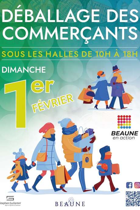 Déballage des commerçants beaunois
