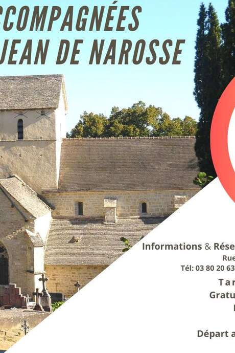 Visites accompagnées de l'Eglise Saint Jean de Narosse