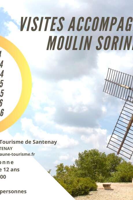 Visites accompagnées du Moulin Sorine