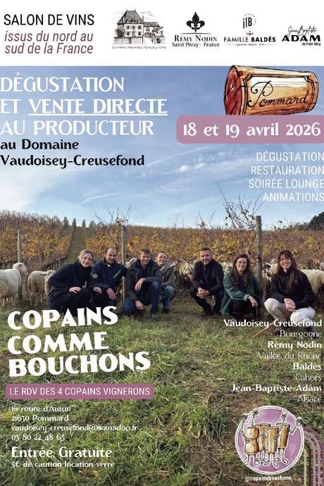 SALON DES VINS COPAINS COMME BOUCHONS 2026