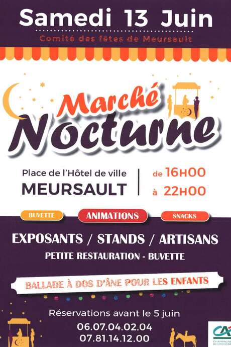 Marché nocturne artisanal et gourmand