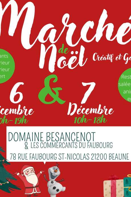 Marché de Noël des producteurs au Domaine Besancenot