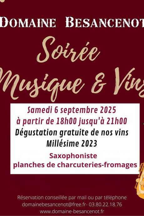Soirée Musique et Vins