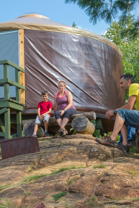 Sentiers pédestres des 3 Monts de Coleraine - Camping