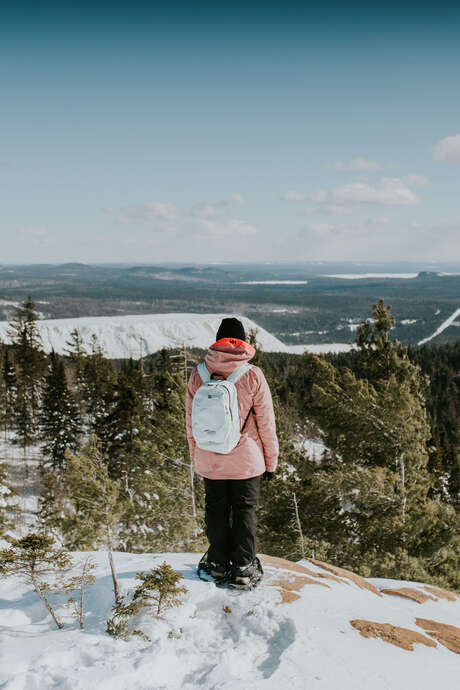 Sentiers pédestres des 3 Monts de Coleraine - Activités hivernales