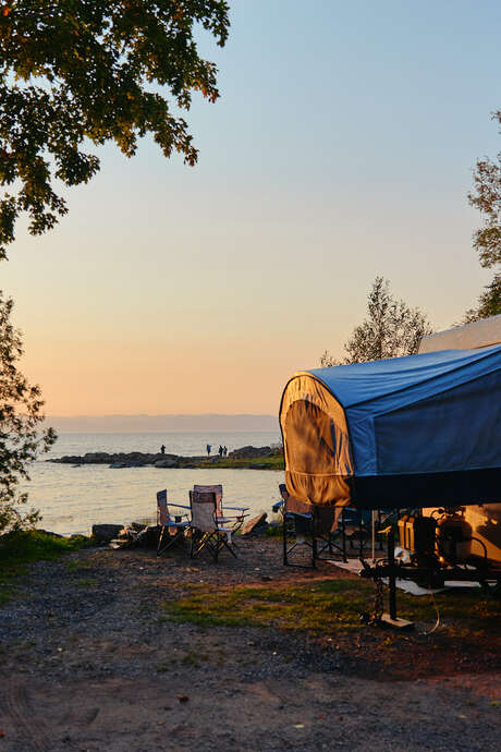 Camping et chalets de La Demi-Lieue - Camping