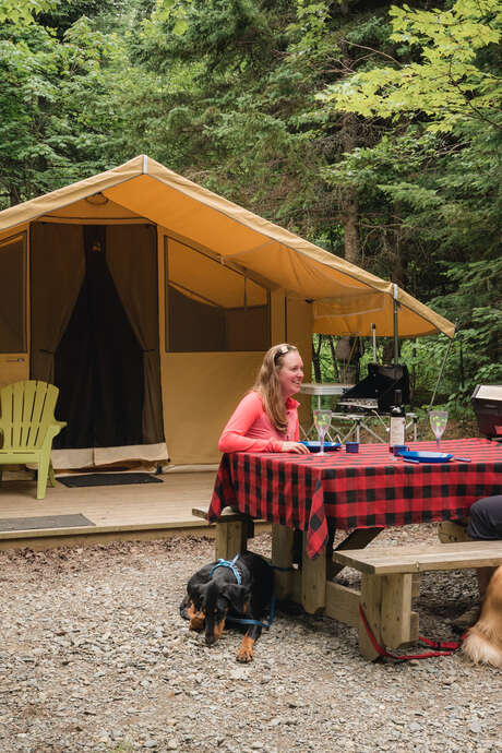 Camping du Randonneur du Parc des Appalaches