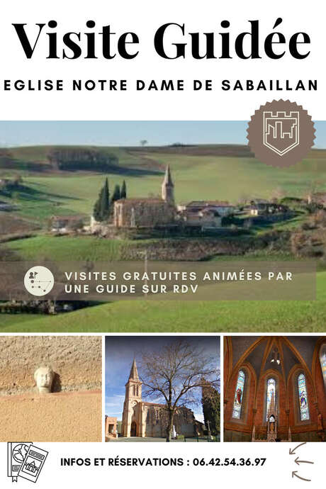 VISITE GUIDÉE ÉGLISE NOTRE DAME DE SABAILLAN