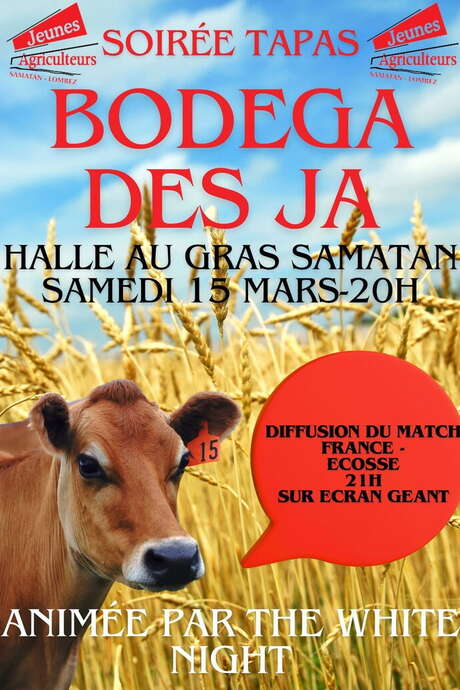 SOIRÉE BODEGA DES JEUNES AGRICULTEURS