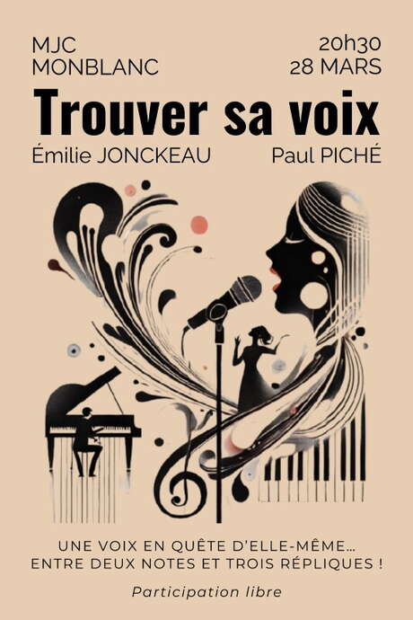 SOIRÉE MUSICALE : TROUVER SA VOIX