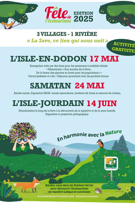 FÊTE DE  L'ÉCOTOURISME