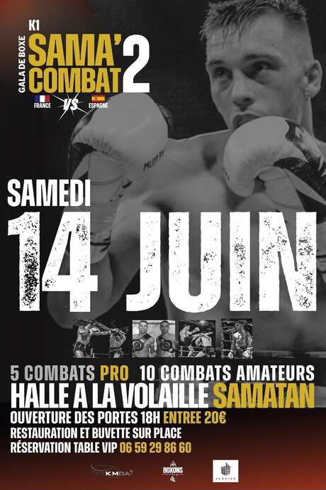 SAMA'COMBAT : GALA DE BOXE
