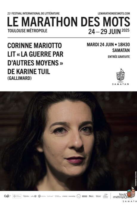 MARATHON DES MOTS AVEC CORINNE MARIOTTO