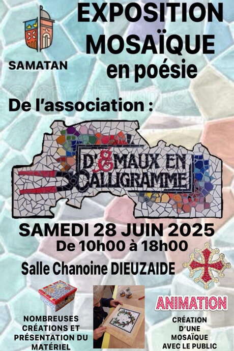 EXPOSITION ÉPHÉMÈRE DE MOSAÏQUE