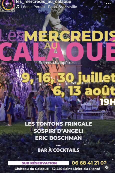 LES « MERCREDIS AU CALAOUÉ »