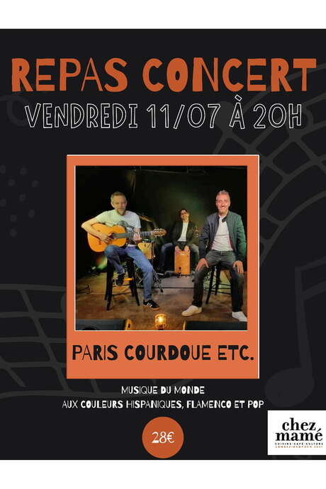 REPAS CONCERT CHEZ MAMÉ