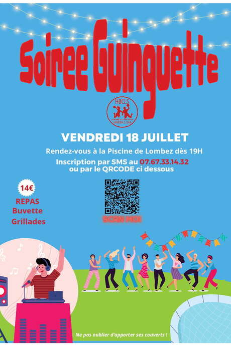 SOIRÉE GUINGUETTE DU HBCLS