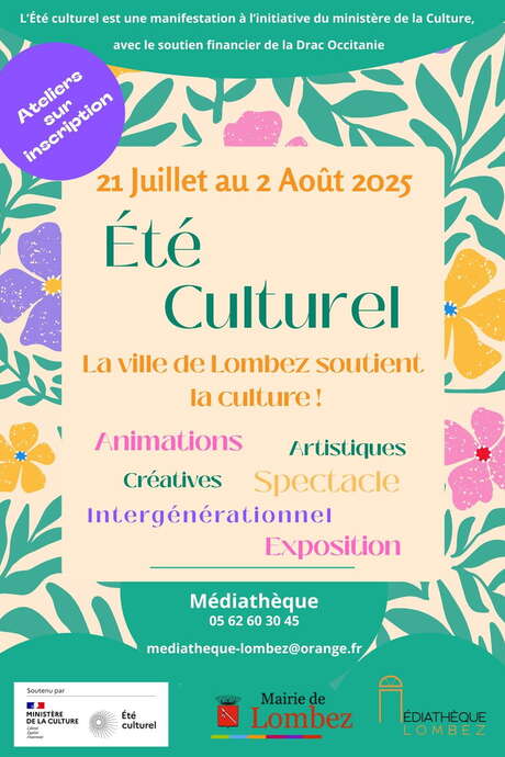 ÉTÉ CULTUREL A LOMBEZ