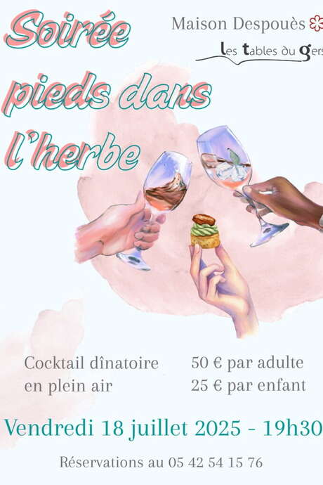 SOIRÉE " LES PIEDS DANS L'HERBE"