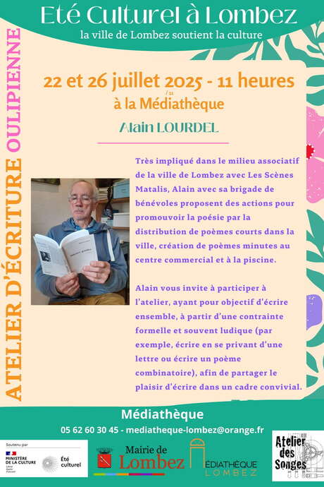 ATELIER D'ÉCRITURE