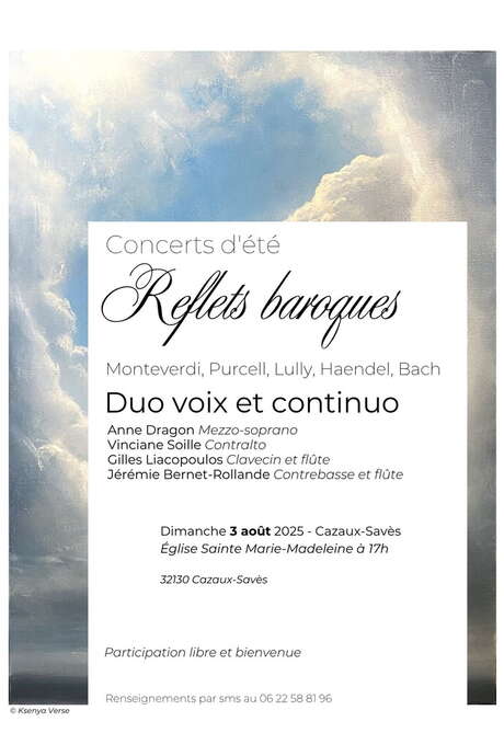 CONCERT REFLETS BAROQUES
